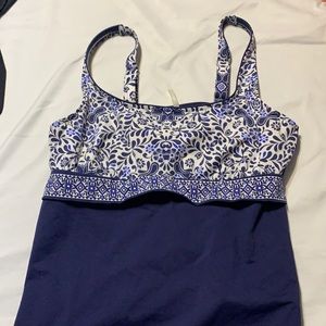 Lands end swim top